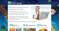Desktop Screenshot of charangamusicworld.co.uk